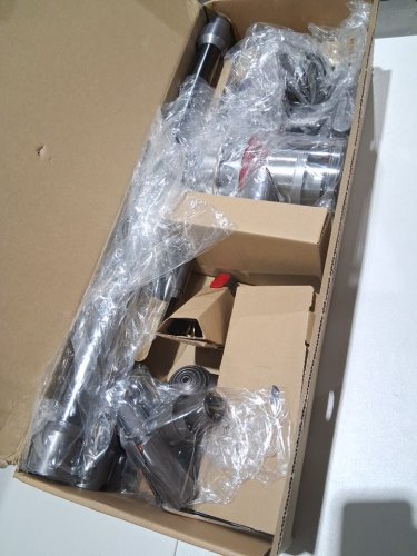 DYSON V8 plus Rechargeable HANDHELD stick VACUUM cleaner with attachments - grey/purple (model: sv25) image 4