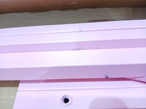 LIKIMIO Bunk Bed with Ladder and Guardrail - Twin - Pink image 5