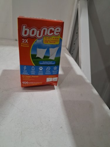 400PK BOUNCE Select A Size Dryer Sheets - 6.3" X 5.9" - OUTDOOR FRESH (MODEL: 1957847) image 2