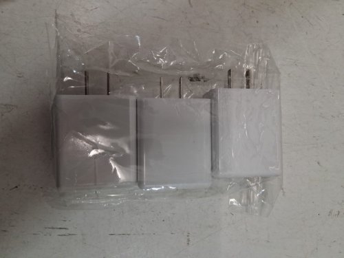 3PK 4-PORT USB/USB-C WALL CHARGER BLOCKS - 40W 100-240V - WHITE (MODEL: HNT-PD3507) image 3