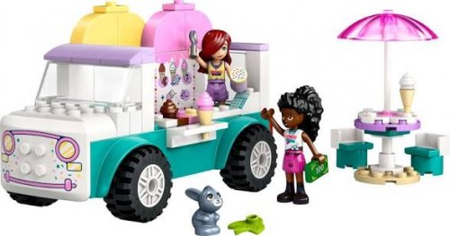 92pc Lego - friends - heartlake city ice cream truck (42644) image 2