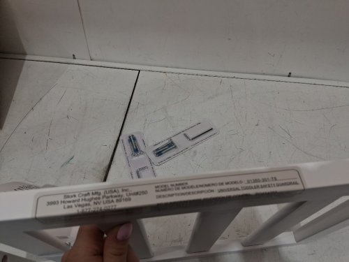 Storkcraft Universal Toddler Slat Safety Rail For Turning Select Storkcraft/Graco Cribs - 18.5" x 12.28" - White (Model: 01350-301-TS) image 4