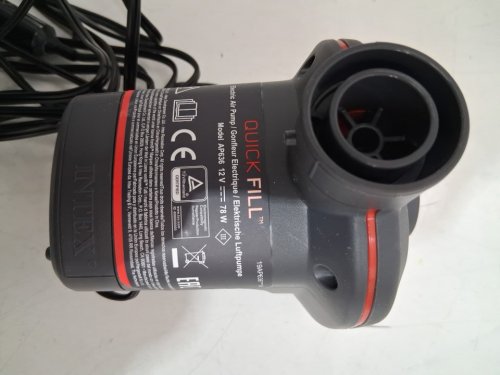 INTEX Quick-Fill DC Car Electric Pump - 12V - BLACK (MODEL: 66636E) image 4