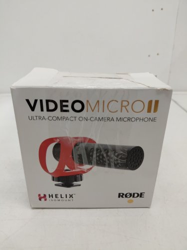 Rode VideoMicro II Camera-Mount Compact Shotgun Microphone with Helix Mount (Model: VMGOiiH) image 4