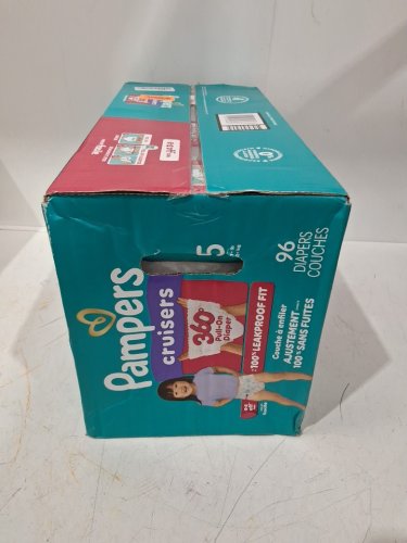 96PK PAMPERS CRUISERS 360 PULL ON DIAPERS - SIZE 5 (MODEL:21366829) image 2