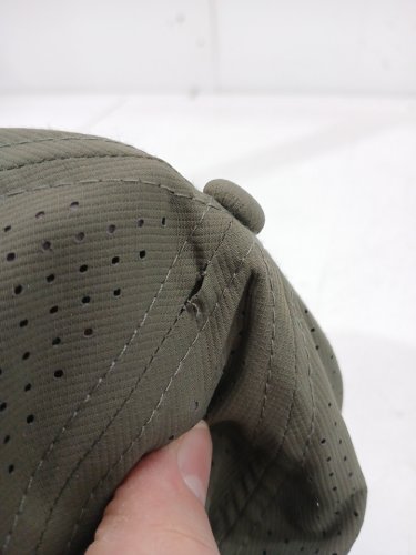 Instinct Rubberized Front Logo Mesh-Back Trucker Hat - OSFM - Green image 4