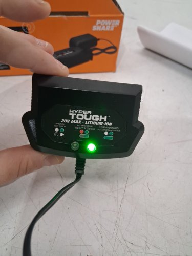 worx BATTERY CHARGER FOR 20V BATTERIES - black - (MODEL: WA3742) image 4