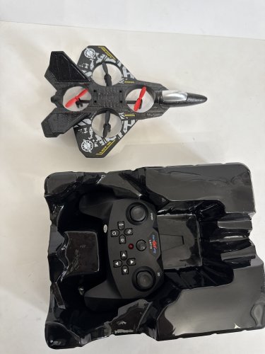 WATUDOU RC REMOTE CONTROL PLANE - BLACK (MODEL: L0712) image 3
