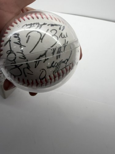 3 ASSTD MULTIPLE FASCMILE SIGNED BASEBALLS image 3