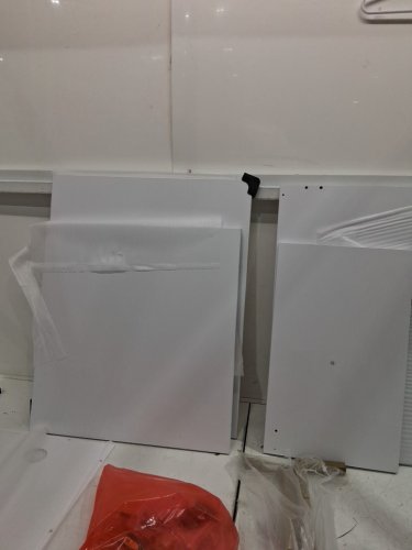 Hzuaneri Cat Litter Box Enclosure - 24" x 23.6" x 19.6" - white (MODEL:cb81203g) image 6
