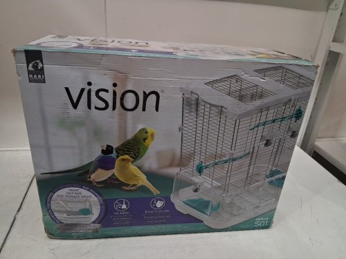 Vision Wire Bird Cage - 20" x 14.6" x 18.7" - turquoise - (Model: 83200) image 2