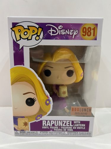 Funko pop! **box lunch exclusive** Disney - rapunzel with lantern vinyl figure (#981) image 2