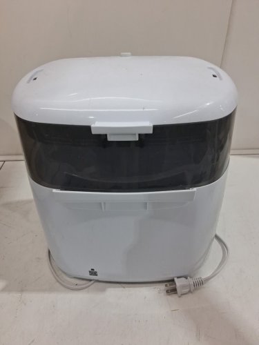 DR BROWNS NATURAL FLOW DELUXE BOTTLE STERILIZER ELECTRIC STEAM SYSTEM - STERILIZES 6 BOTTLES AT ONCE - white (model: AC045) image 9