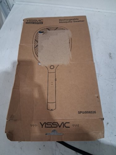 ELECTRIC MOSQUITO SWATTER - 1800MAH - BLACK image 2