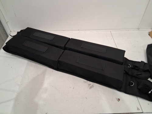 ZONETECH Universal Soft non-slip heavy duty car Roof Rack Pads - black (model: ‎OR0037-V) image 4