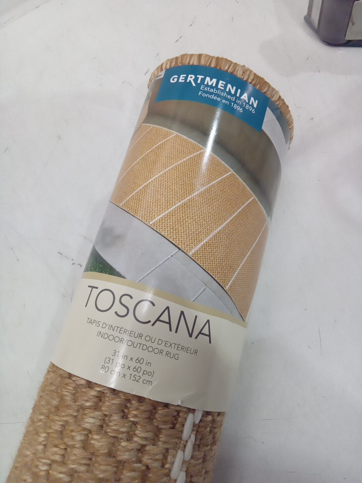 Gertmenian Toscana Collection Ceylon Outdoor Area Rug - 31" x 60" - beige image 3