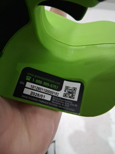 **TOOL ONLY** GREENWORKS  Brushless Pruner Saw - 6" - 24V - GREEN (model: CS24L02) image 4