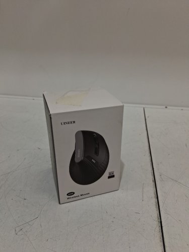 Uineer Ergonomic Bluetooth Wireless rechargable Vertical Mouse - pink (model: A06p) image 2