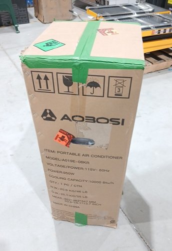 AOBOSI PORTABLE AIR CONDITIONER - REMOTE CONTROLLED, WIFI ENABLED, SILENT MODE, DEHUMIDIFIER - 10000 BTU - WHITE (MODEL: ‎ABS-A019E-06KR) image 2