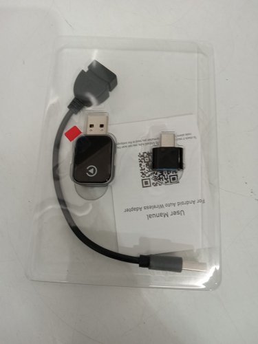 UANTIN 2-in-1 Wireless USB Adapter for Apple Carplay and Android Auto - Black (Model: G26Z) image 4