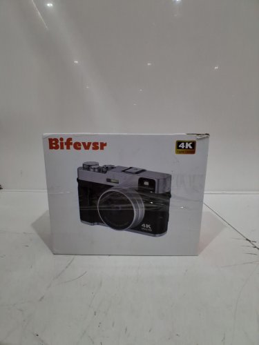 4K Digital Camera with SD Card, Viewfinder for vlogging, & 16x zoom - black (model: DC202-BLACK) image 2