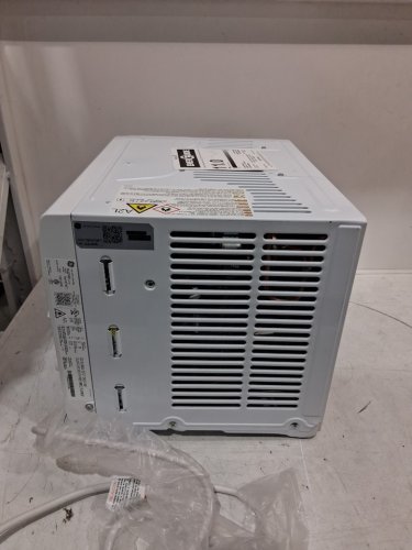 GE APPLIANCES ELECTRONIC WINDOW AIR CONDITIONER - 5,000 BTU - 150SQ.FT - WHITE (MODEL: AWAS05BWFC) image 5