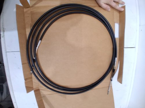 DOMETIC SEASTAR EXTREME CONTROL CABLE - 17FT - STEERING CABLE FOR BOATS - BLACK (MODEL: CCX63317) image 3