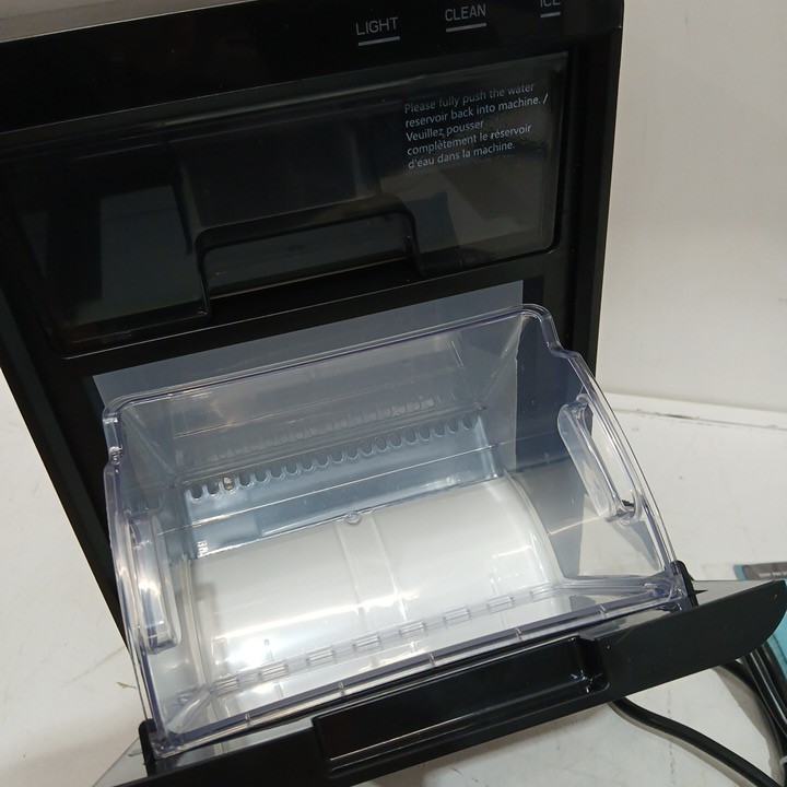 EUHOMY Self-Cleaning Countertop Nugget Ice Maker - 40Lbs/24H - Black (model: IM017-Nbl-caeh) image 5