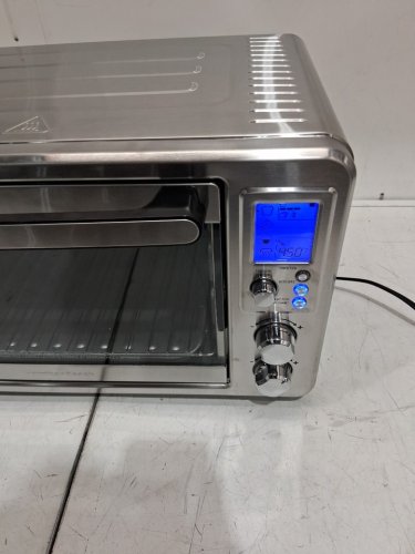 Hamilton Beach Large 6-Slice Digital Display Countertop Convection Toaster Oven with Rotisserie - Stainless Steel (MODEL: 31190C) image 6