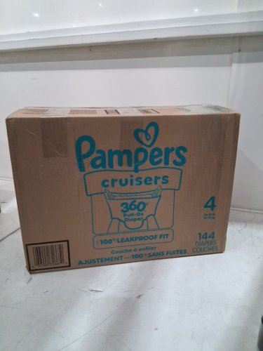 144PK PAMPERS CRUISERS DIAPERS 360° WITH STRETCHY WAISTBAND - SIZE 4 image 2