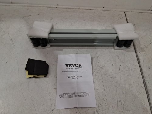 2pk vevor furniture dollies wheels - 17.5"- 27.6" - 330LB MAX - grey - (model: Y13) image 3