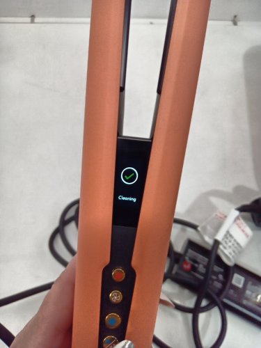 dyson airstrait wet to dry hair straightener - LIMITED EDITION APRICOT/ TOPAZ  (model: ht01) image 7
