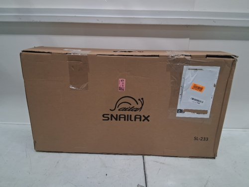 SNAILAX SHIATSU NECK, SHOULDERS & FULL BACK KNEADING SHIATSU/ROLLING MASSAGER WITH HEAT - GREY (MODEL: SL-233) image 2