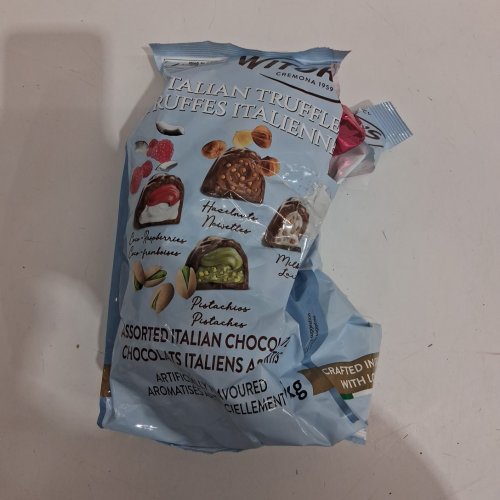 Witor's assorted Italian Truffle Hazelnut, Milk ,Coco-Raspberries and Pistachios - ~1kg image 2