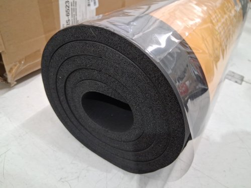 CAP BARBELL HIGH DENSITY EXERCISE YOGA MAT WITH STRAP - 1/2"X24"X68" - BLACK (MODEL: MTIS-6523-12BK) image 3