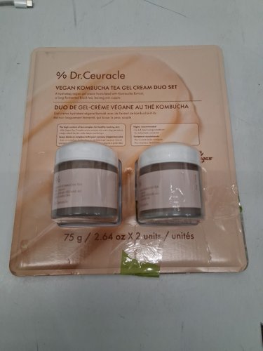 2PK Dr. Ceuracle Vegan Kombucha Tea Gel FACIAL Cream - 75G/EACH image 2