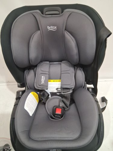 BRITAX POPLAR CLICK TIGHT CONVERTIBLE rear &front facing car seat - 40LB rear facing MAX load / 65lb front facing max load - stone onyx/black (model: e1c973m) image 4