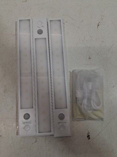 3pk fulen motion sensor led light bar - 3000-6500k - white (model: CL01-B) image 3