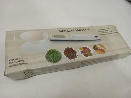 Acu-Measure Digital Kitchen Spoon Scale 0.1g - 500g - white image 2