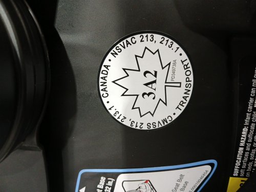 GRACO SNUGRIDE 35 LITE LX INFANT CAR SEAT - GOTHAM FASHION BLACK/GREY (MODEL: 2143034) image 7