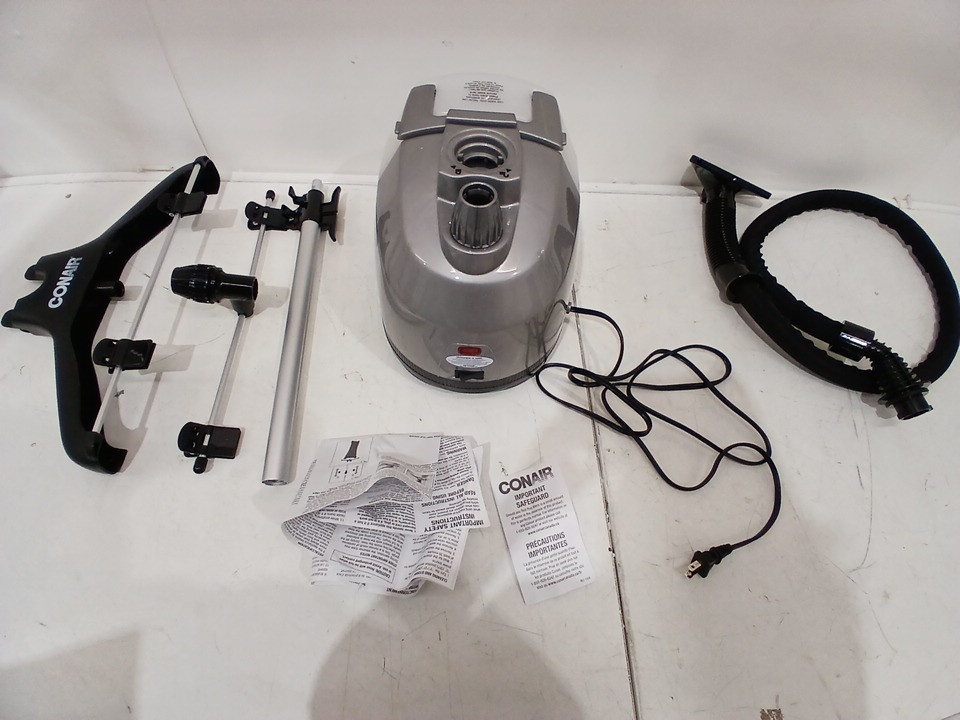 CONAIR UPRIGHT FABRIC ULTIMATE GARMENT CLOTHING STEAMER WITH MICROBAN - SILVER (MODEL: GS28NXC) image 3