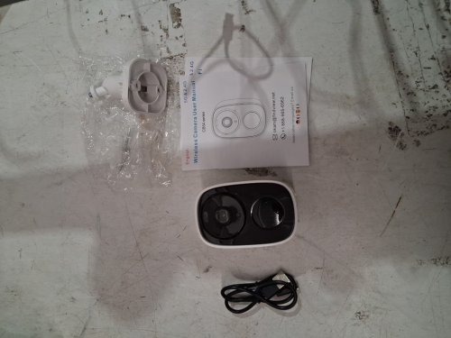 Wireless BATTERY POWER Outdoor DUAL-BAND WI-FI CAMERA WITH UP TO 2K UHD RECORDING - WHITE/BLACK (MODEL: CB54W) image 3
