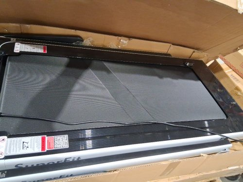 COSTWAY 2-in-1 Folding Treadmill with APP Speaker Remote Control - 2.25hp - white (model: SP37914US-WH/T4000) image 3