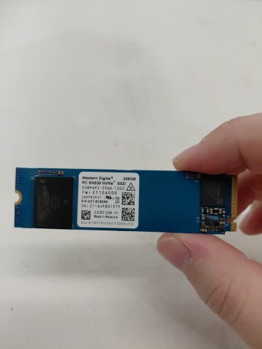 WESTERN DIGITAL PC SN530 256GB NVME SSD DRIVE (MODEL: SDBPNPZ-256G-1002) image 2
