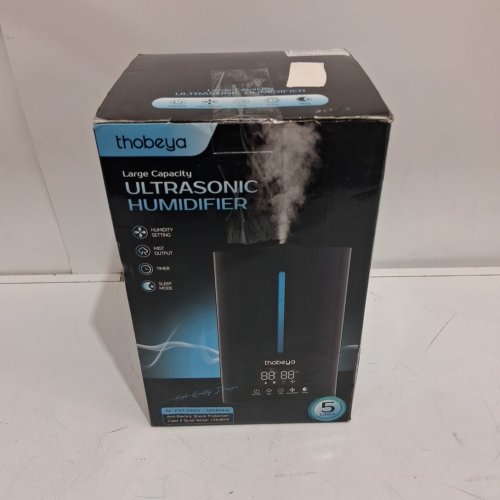 thobeya  Reptile Fogger Humidifier with Dual Hose, Remote Control, Humidity Sensor & Auto Humidity Control - 5l - black (model:  yl-1949) image 3