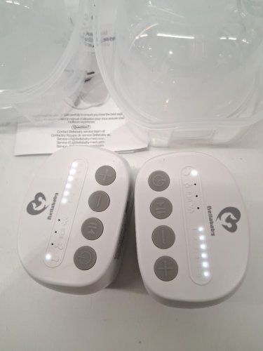 2PK BELLABABY WEARABLE HANDS FREE TOUCH CONTROL ELECTRIC BREAST PUMP - 6OZ - 24MM FLANGE - WHITE (MODEL: BLA8035) image 4