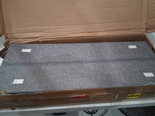 homefort Shoe Bench with Lift Top Storage - 41.3" - black (model: pg-02SB008A-BLK03) image 10