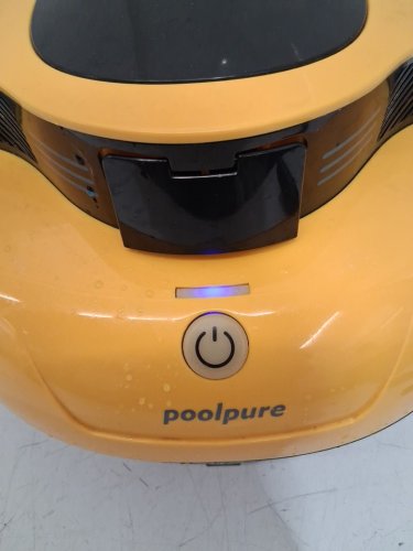 POOLPURE CORDLESS Robotic Pool Vacuum Cleaner Lasts 2 Hours, Self-Parking, Dual-Motor, IPX8 Waterproof, Automatic Ideal for Above/In-Ground Flat Pools - up to 40 FT - white - (model:RPC100A) image 11
