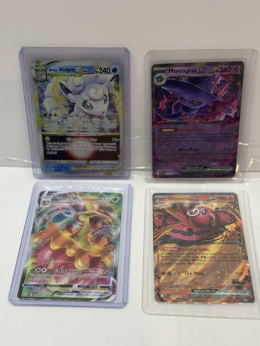 4 ASSTD POKEMON EX, VSTAR, VMAX CARDS image 2