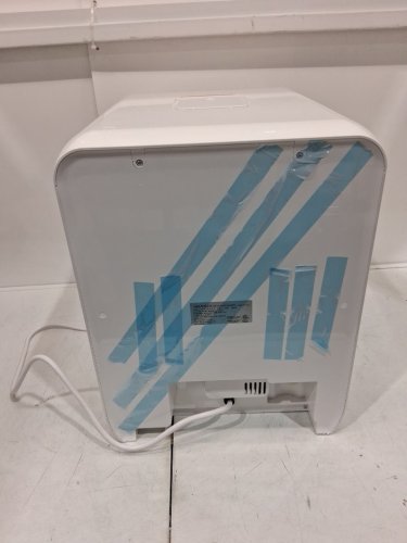 AIRMSEN PORTABLE COUNTERTOP MINI DISHWASHER WITH 5L BUILT-IN WATER TANK - 9 PROGRAMS, 14.6"X 17.8"X 20.1", SELF-CLEANING WASHING, 24H DELAY START AND ENERGY-SAVING - WHITE (MODEL: ZMW-DUHC01) image 9